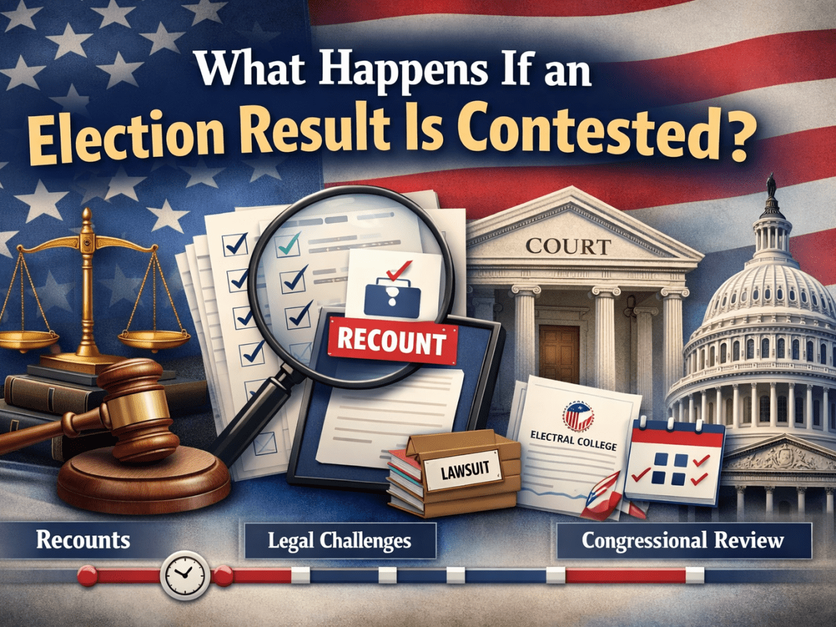 What Happens If an Election Result Is&nbsp;Contested?