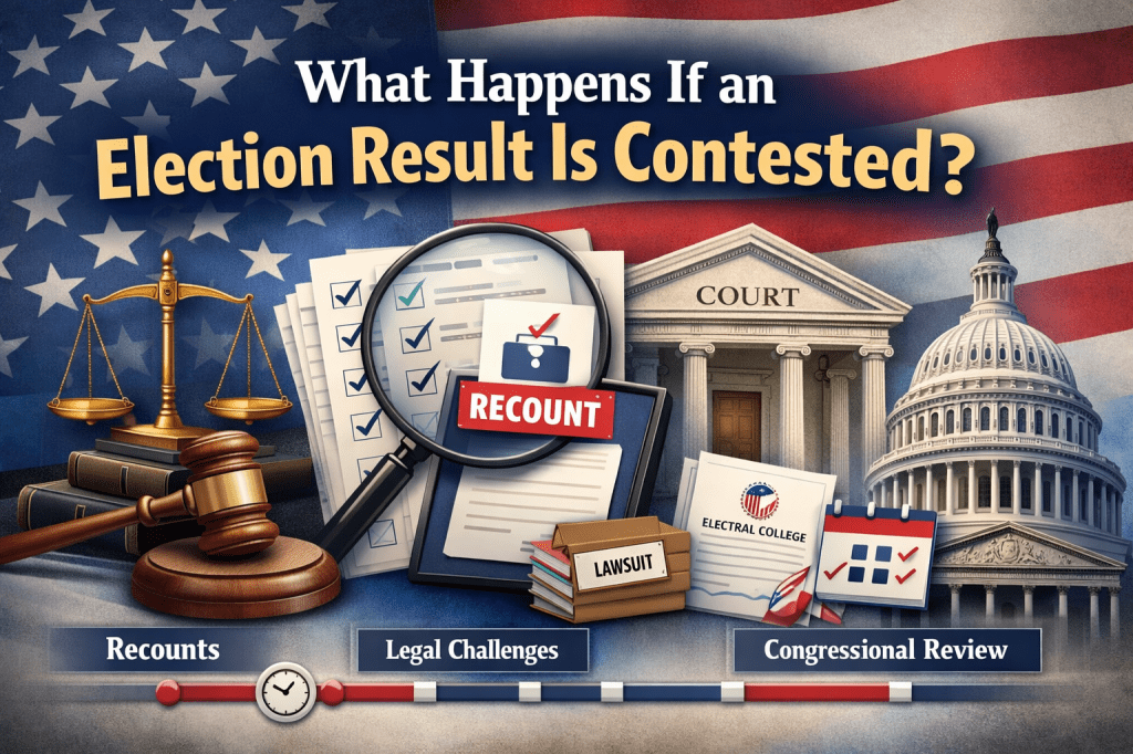 What Happens If an Election Result Is&nbsp;Contested?