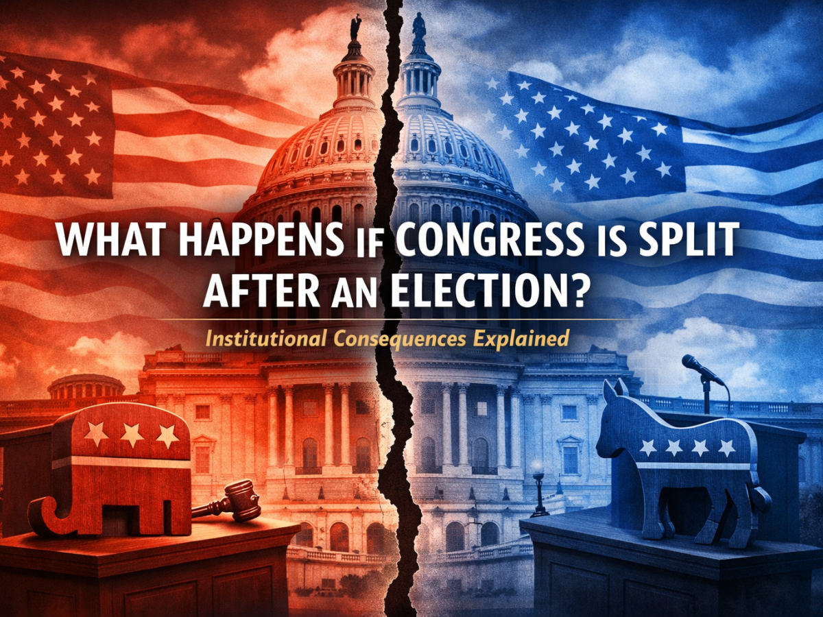 What Happens If Congress Is Split After an Election? Institutional Consequences&nbsp;Explained