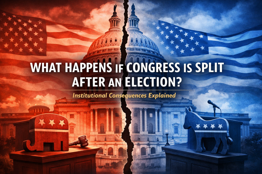 What Happens If Congress Is Split After an Election? Institutional Consequences&nbsp;Explained
