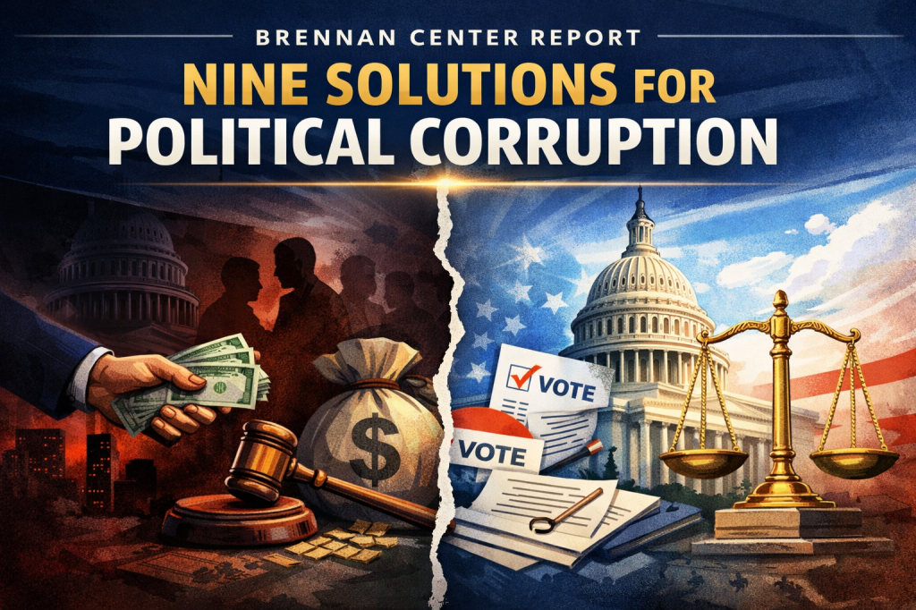 A Bold Blueprint for Reform: Brennan Center Outlines Nine Solutions to Political Corruption
