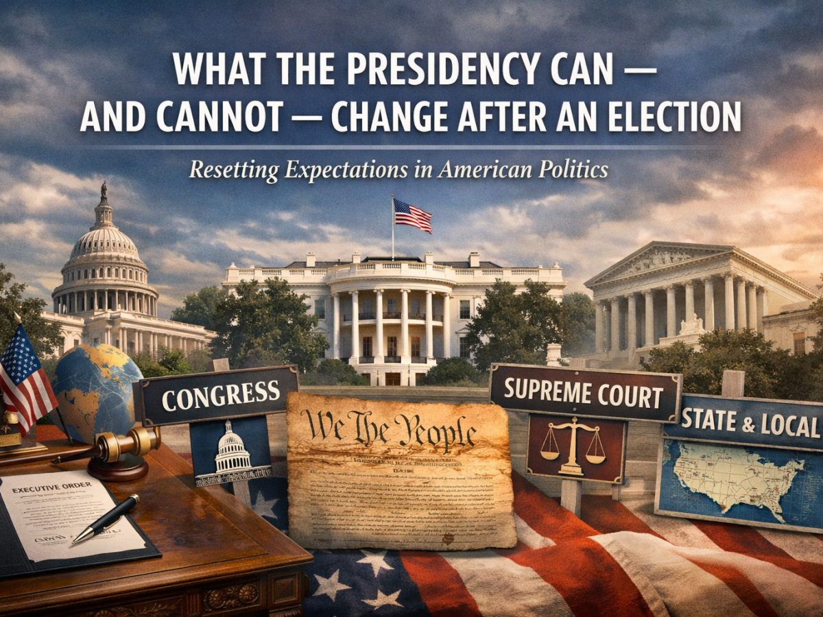 What the Presidency Can — and Cannot — Change After an&nbsp;Election