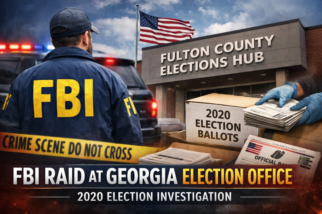 FBI Executes Search Warrant at Georgia Election Office in 2020 Election Probe