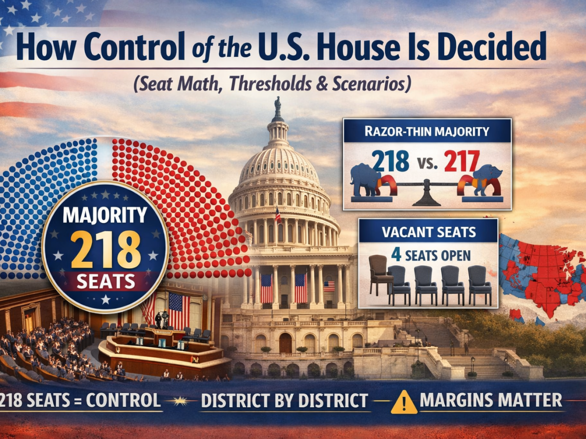 How Control of the U.S. House Is&nbsp;Decided