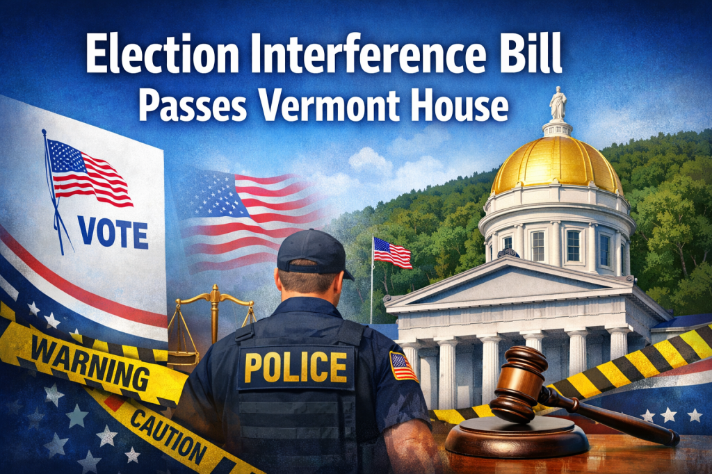 Vermont House Passes Bill Criminalizing Election Interference