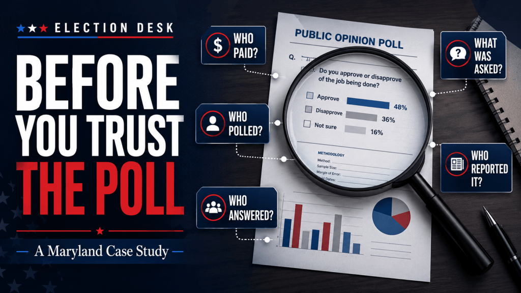 What to Know Before You Trust a Political Poll: A Maryland Case&nbsp;Study