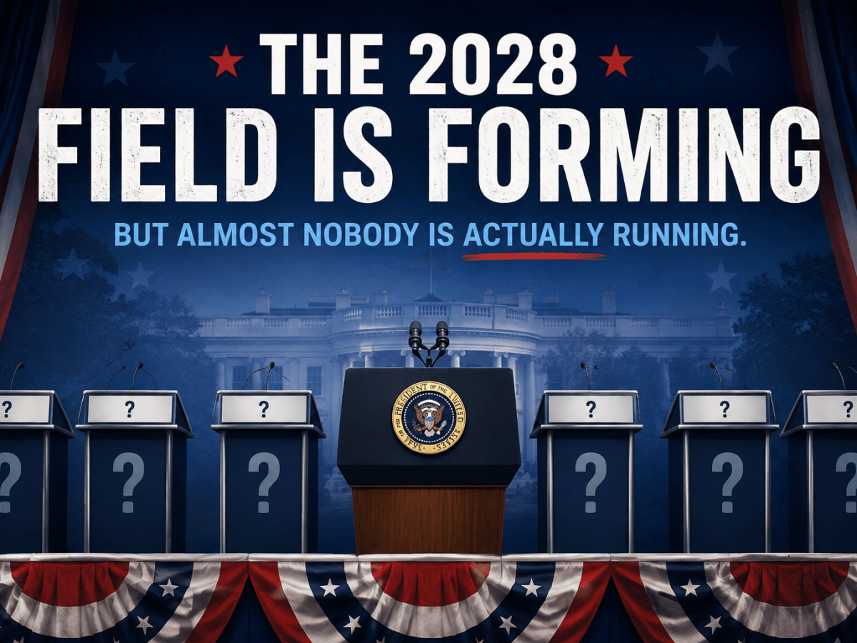 The 2028 Field Is Forming Without a Frontrunner — Here’s How the Process Actually&nbsp;Works