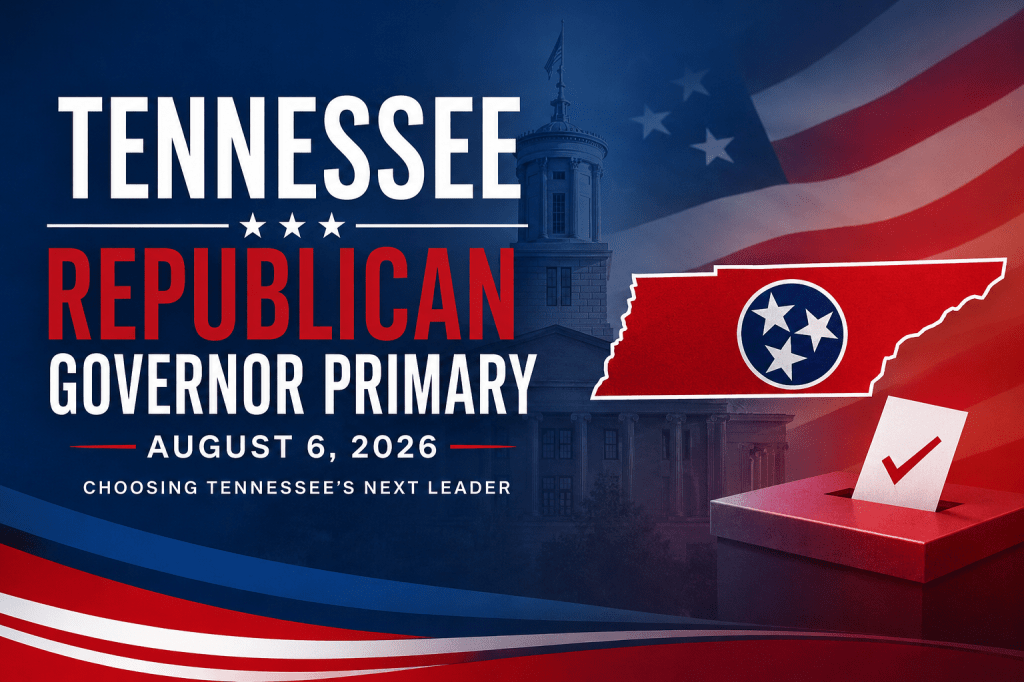 Tennessee’s Republican Primary for Governor Narrows Ahead of Thursday’s Vote