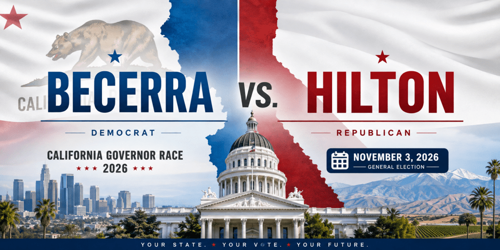 California’s Governor Race Is Set: Becerra vs. Hilton Head to&nbsp;November