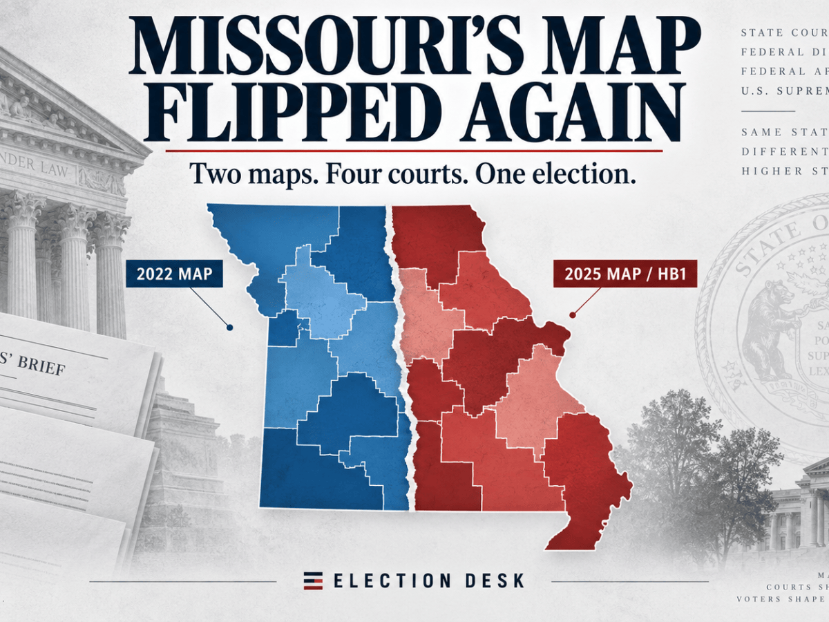 Missouri’s Congressional Map Just Flipped Again — Here’s&nbsp;Why